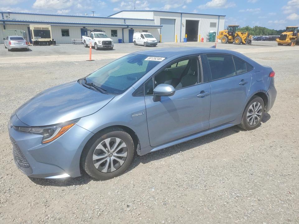 2021 Toyota Corolla VIN JTDEAMDEXMJ002354 COPART salvage auction — SIDE, Nc - Salvage Certificate Of Title, sold $5,700 on 2026-07-27 (photo 1)