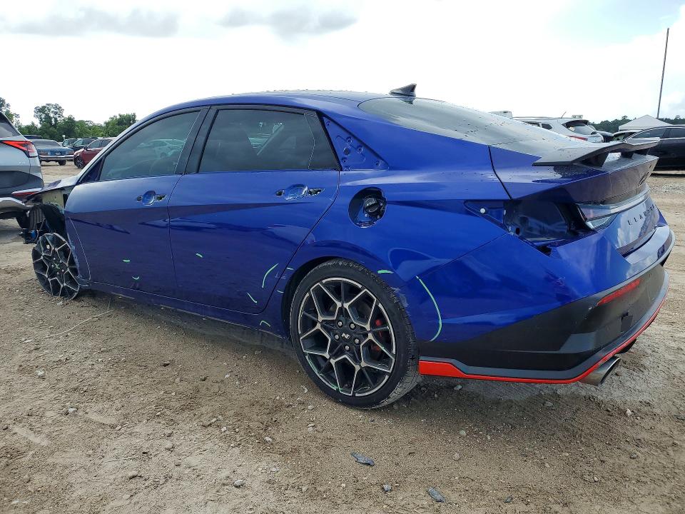 2025 Hyundai VIN KMHLW4DK4SU030902 COPART salvage auction — REAR END, Tx - Salvage Vehicle Title, sold $7,800 on 2026-07-14 (photo 2)