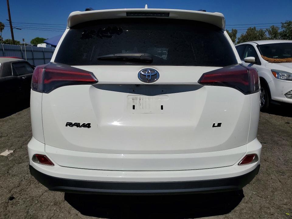 2018 Toyota VIN JTMZFREV4JJ747806 COPART salvage auction — ROLLOVER, Ca - Salvage Certificate, sold $3,650 on 2026-07-16 (photo 6)