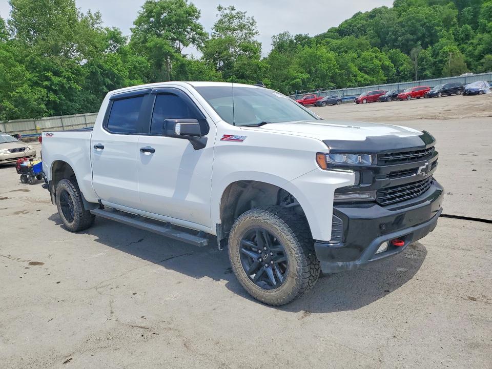 2021 Chevrolet Silverado VIN 1GCPYFEL7MZ286976 COPART salvage auction — FRONT END, Pa - Certificate Of Salvage, sold $16,200 on 2026-07-02 (photo 4)