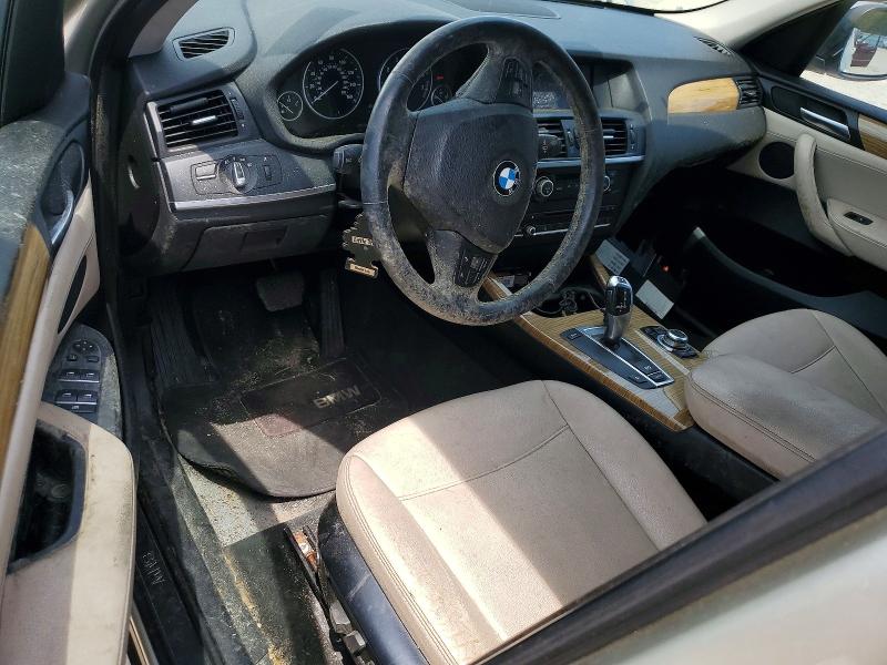 2011 BMW X3 VIN 5UXWX5C54BL712456 COPART salvage auction — NORMAL WEAR, Va - Certificate Of Title, sold $375 on 2026-07-02 (photo 8)