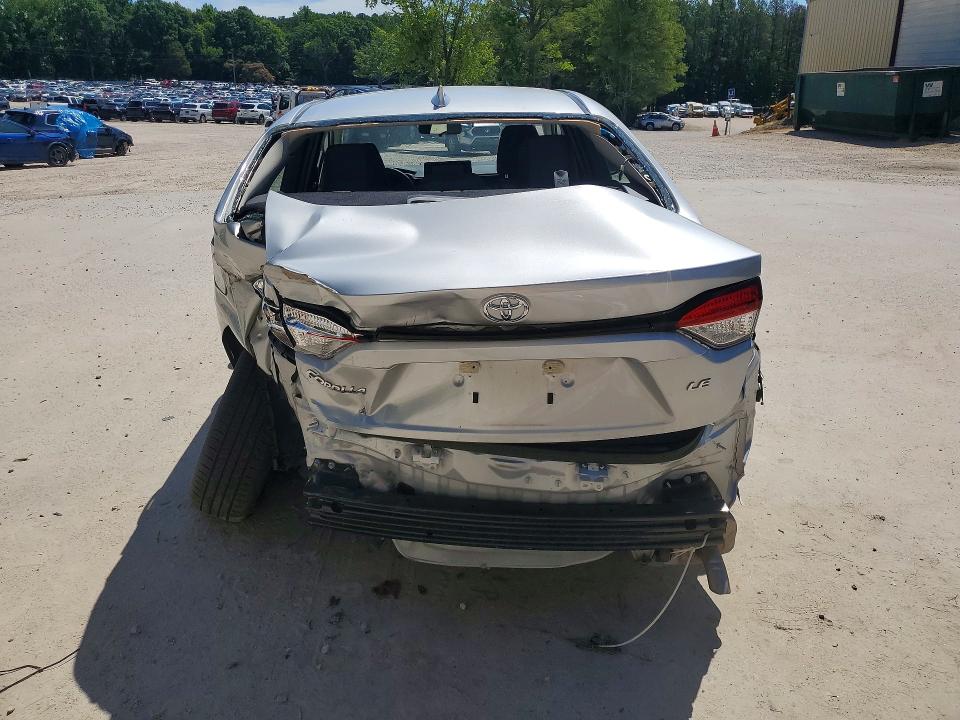 2025 Toyota Corolla VIN 5YFB4MDE3SP321937 COPART salvage auction — REAR END, Nc - Salvage Certificate Of Title, sold $3,150 on 2026-07-24 (photo 6)