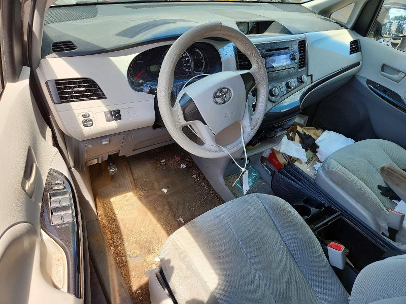 2013 Toyota Sienna VIN 5TDZK3DCXDS365568 COPART salvage auction — MECHANICAL, Ct - Certificate Of Title, sold $1,650 on 2026-07-20 (photo 8)