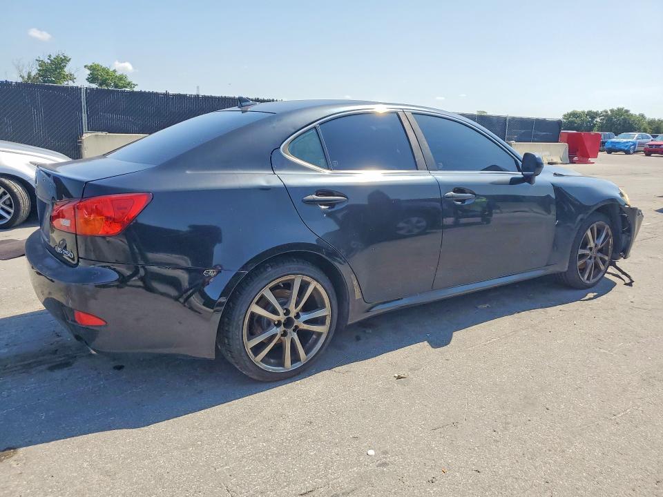 2008 Lexus Is VIN JTHBK262182070659 COPART salvage auction — FRONT END, Fl - Cert Of Title Slvg Rebuildable, sold $375 on 2026-07-14 (photo 3)