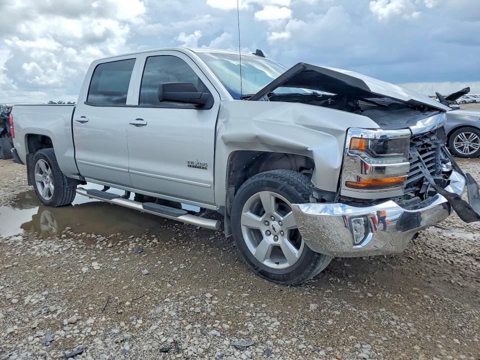 2018 Chevrolet Silverado VIN 3GCPCREC9JG482204 COPART salvage auction — FRONT END, Tx - Salvage Vehicle Title, sold $3,050 on 2026-07-23 (photo 4)