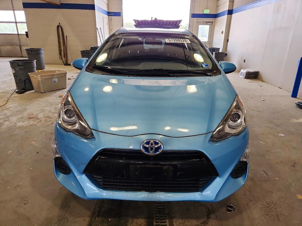 2015 Toyota Prius VIN JTDKDTB38F1105670 COPART salvage auction — REAR END, Va - Cert Of Title - Salvage, sold $250 on 2026-07-24 (photo 5)