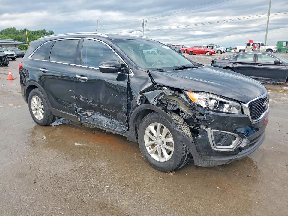 2018 Kia Sorento VIN 5XYPG4A31JG349948 COPART salvage auction — FRONT END, Tn - Salvage Certificate, sold $2,350 on 2026-07-20 (photo 4)