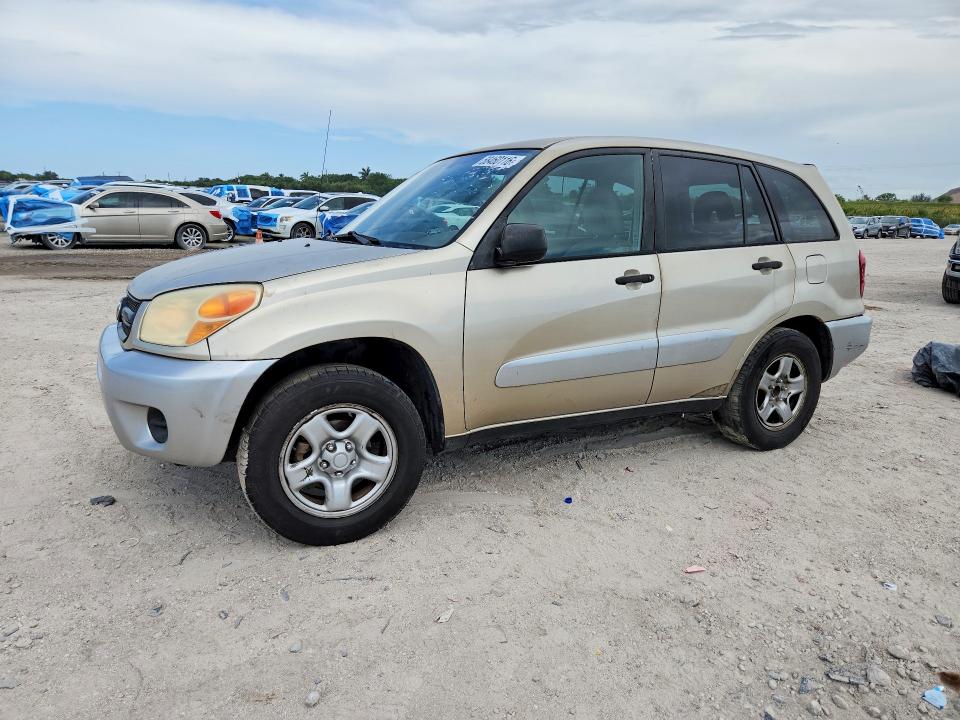 2004 Toyota Rav 4 VIN JTEGD20V140039384 COPART salvage auction — REAR END, FL - CERT OF TITLE SLVG REBUILDABLE, sold $500 on 2026-07-28 (photo 1)