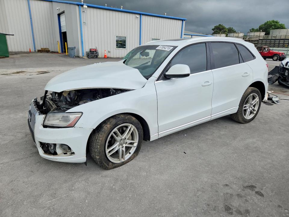 2014 Audi Q5 VIN WA1CMBFP8EA050125 COPART salvage auction — FRONT END, Ok - Cert Of Title-Salvage, sold $225 on 2026-07-06 (photo 1)