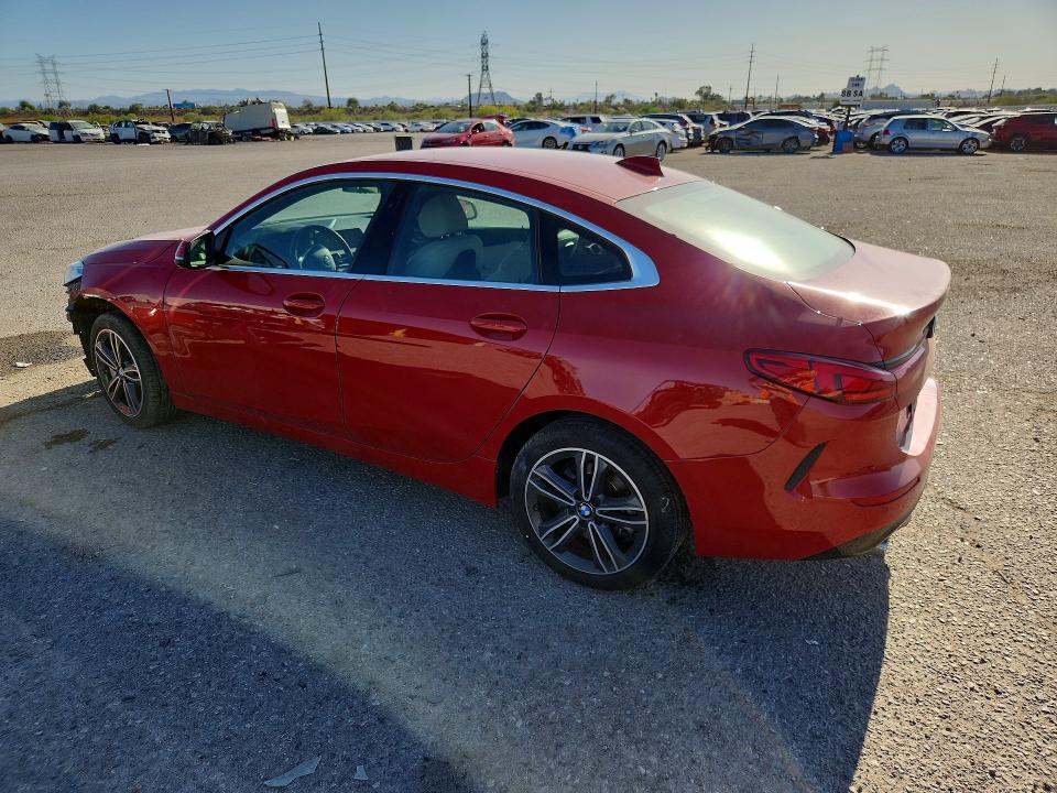 2022 BMW 2er VIN WBA53AK07N7J99608 COPART salvage auction — FRONT END, Az - Cert Of Title - Salvage, sold $4,550 on 2026-07-31 (photo 2)