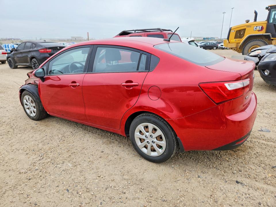 2013 Kia Rio VIN KNADM4A37D6235789 COPART salvage auction — FRONT END, Ab - Bos - Salvage, sold $725 on 2026-07-02 (photo 2)
