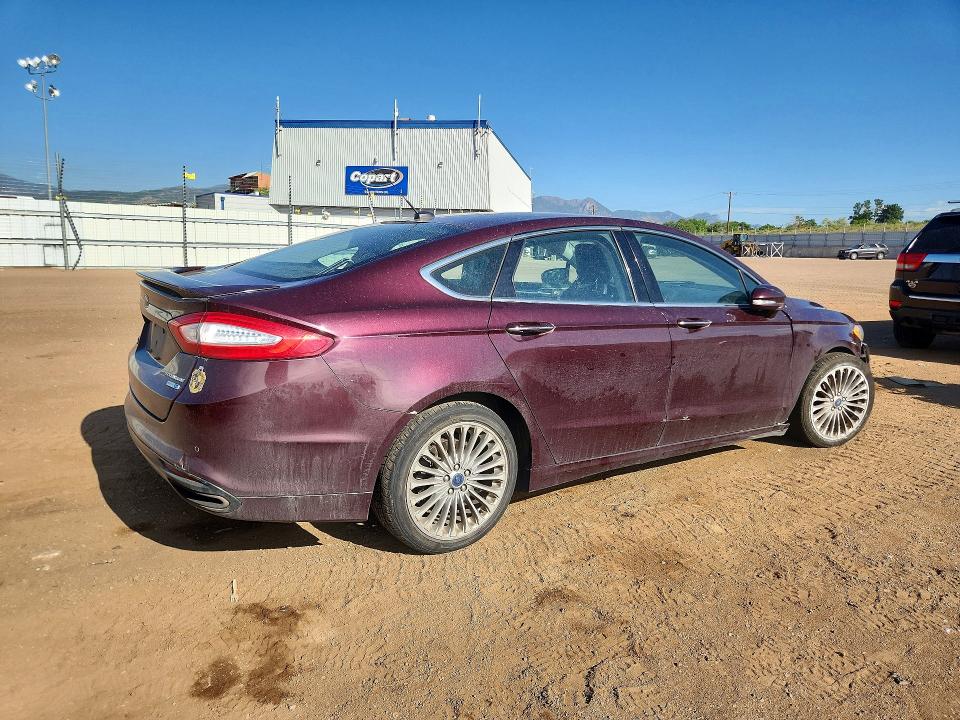 2013 Ford Fusion VIN 3FA6P0D94DR216508 COPART salvage auction — FRONT END, Co - Salvage Title, sold $900 on 2026-07-29 (photo 3)