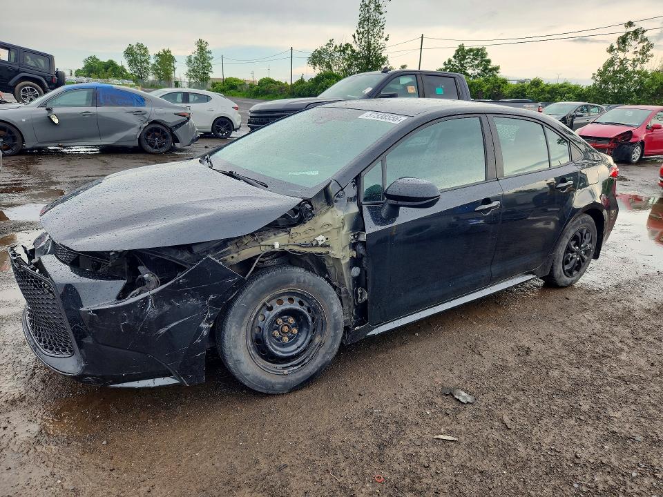 2020 Toyota Corolla VIN 5YFBPRBE0LP042728 COPART salvage auction — FRONT END, Qc - Gravement Accidente, sold $5,500 on 2026-07-14 (photo 1)