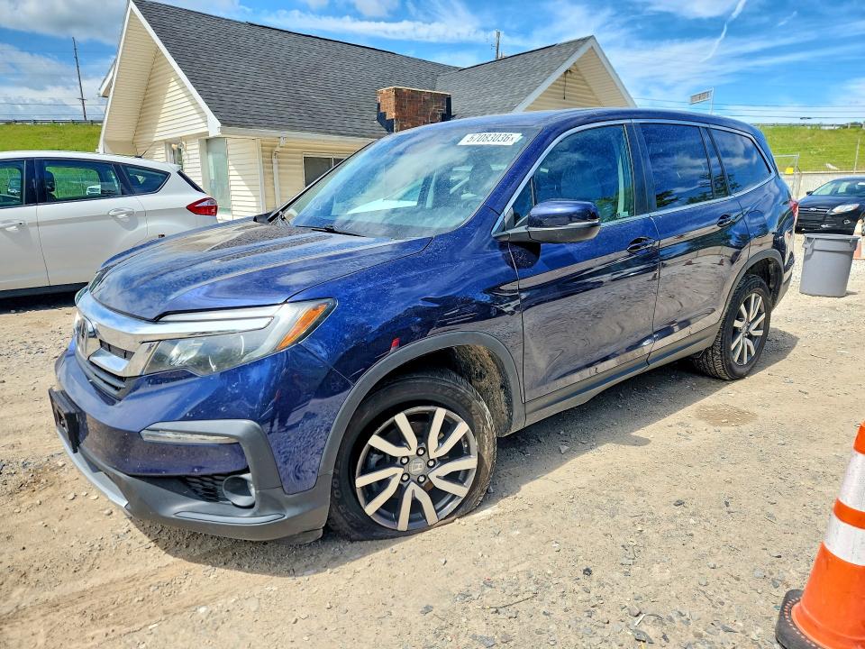 2022 Honda Pilot VIN 5FNYF6H53NB017498 — COPART salvage auction photo