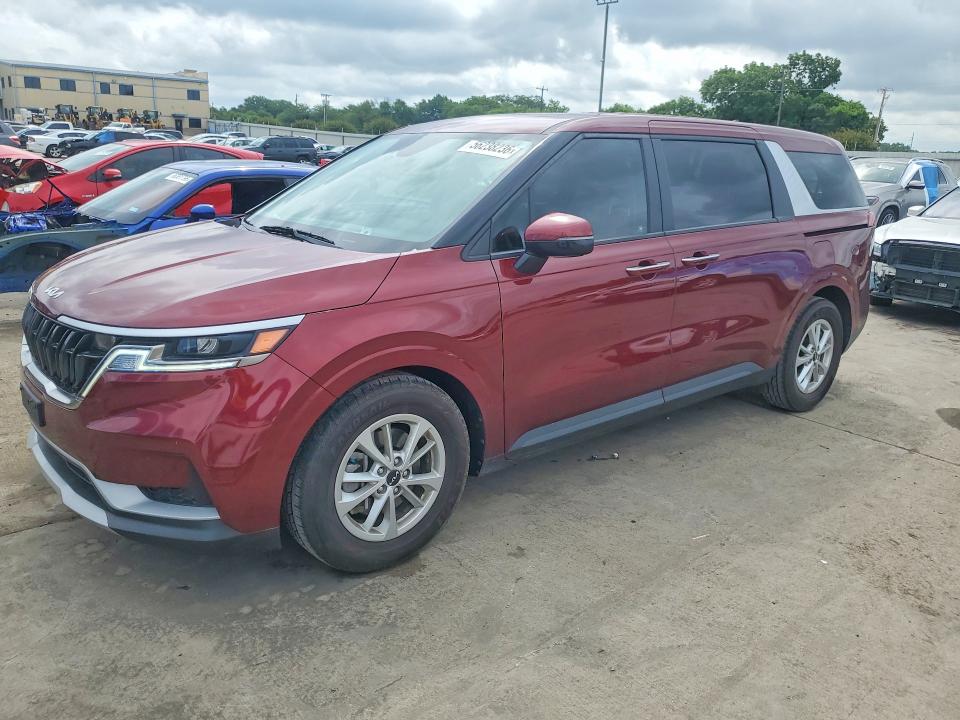 2024 Kia Carnival VIN KNDNB4H36R6335179 COPART salvage auction — FRONT END, Tx - Salvage Vehicle Title, sold $10,200 on 2026-07-13 (photo 1)