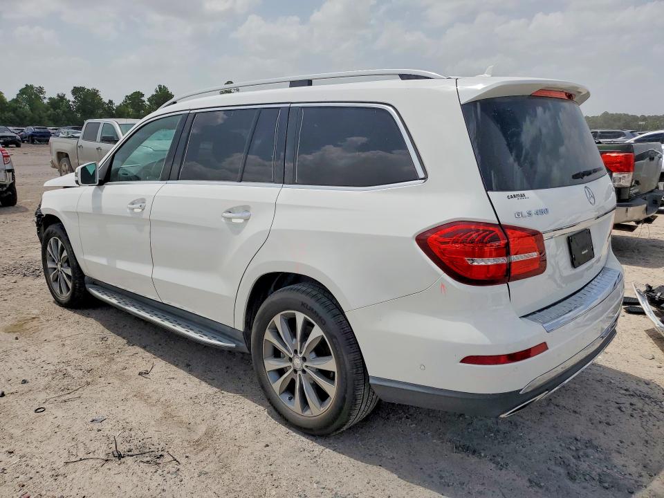 2019 Mercedes-benz Gls-klasse VIN 4JGDF6EE9KB210655 COPART salvage auction — FRONT END, Tx - Salvage Vehicle Title, sold $2,950 on 2026-07-24 (photo 2)