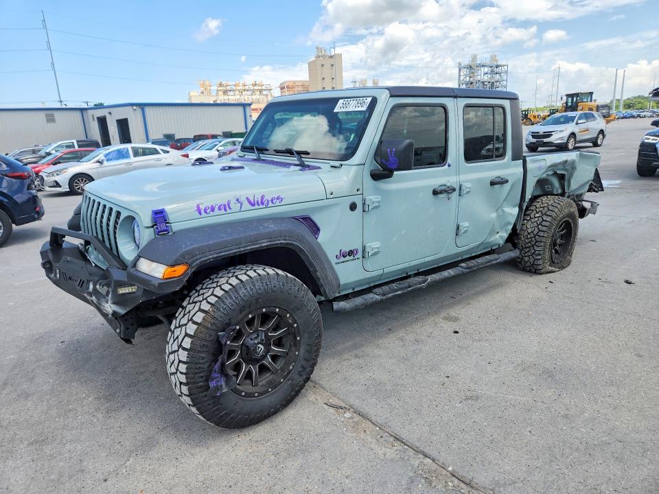 2023 Jeep Gladiator VIN 1C6JJTAG4PL539560 — COPART salvage auction photo