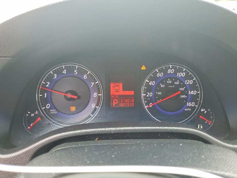 2007 Infiniti G VIN JNKBV61E37M725908 COPART salvage auction — SIDE, AL - CERT OF TITLE-SALVAGE TITLE, sold $350 on 2026-07-30 (photo 9)