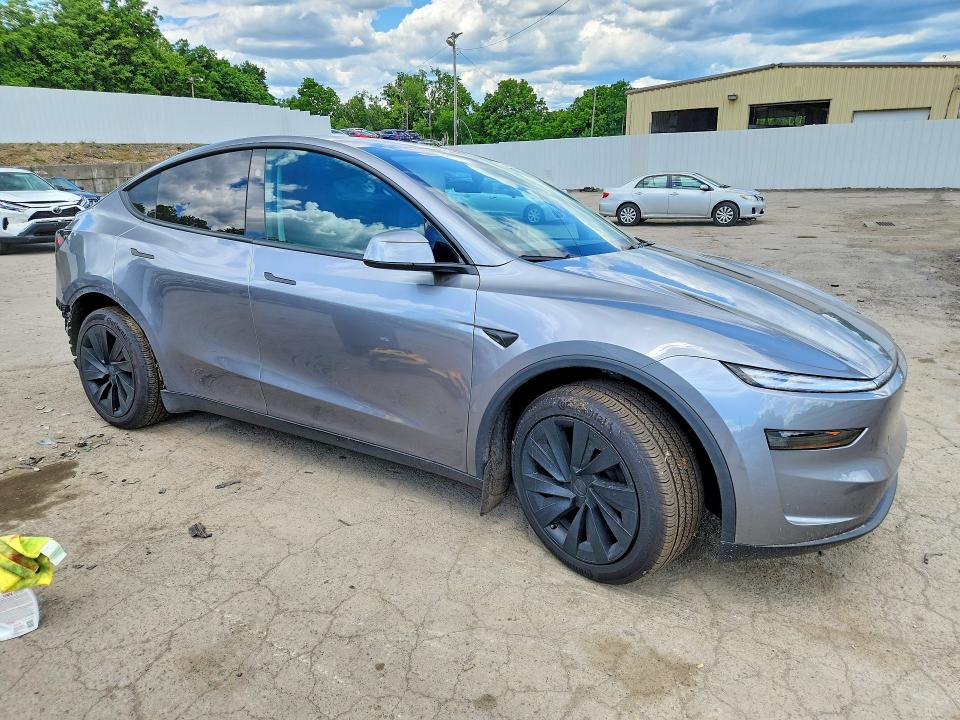 2026 Tesla Model y VIN 7SAYGDEE5TF386191 COPART salvage auction — REAR END, Ny - Mv-907A Salvage Certificate, sold $12,400 on 2026-07-23 (photo 4)