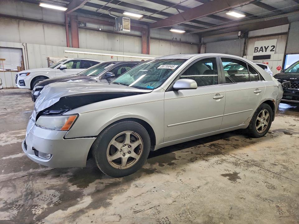 2007 Hyundai Sonata VIN 5NPEU46F67H165836 COPART salvage auction — REAR END, Il - Junking Cert Of A Vehicle, sold $350 on 2026-07-14 (photo 1)
