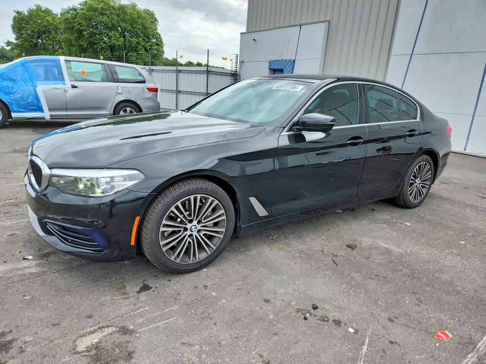 2020 BMW 5er VIN WBAJR3C04LWW64260 COPART salvage auction — WATER/FLOOD, Fl - Certificate Of Destruction, sold $8,700 on 2026-08-03 (photo 1)