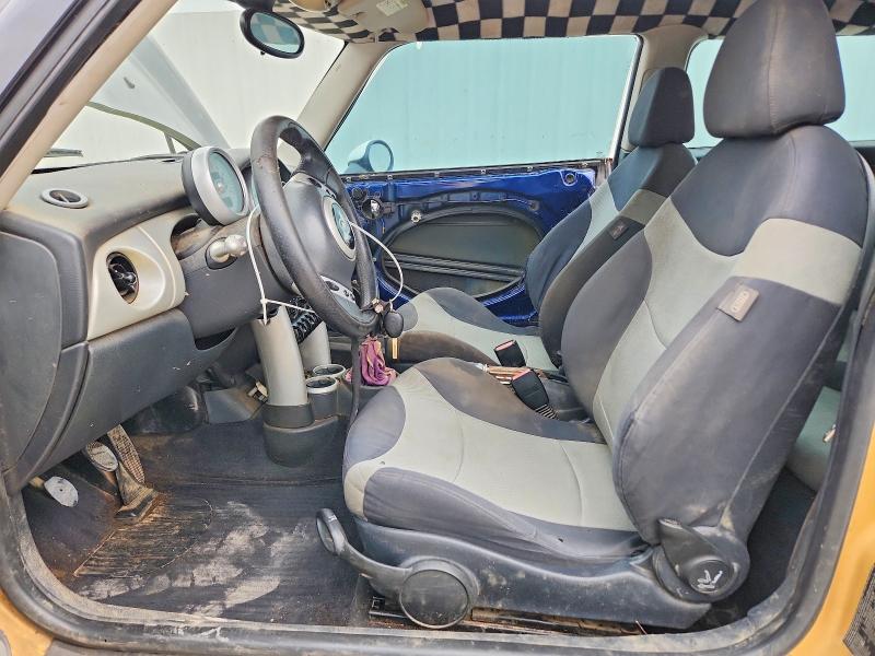 2003 Mini Cooper VIN WMWRC33423TC44296 COPART salvage auction — WATER/FLOOD, OH - CERT OF TITLE-SALVAGE FLOOD, sold $275 on 2026-07-10 (photo 7)
