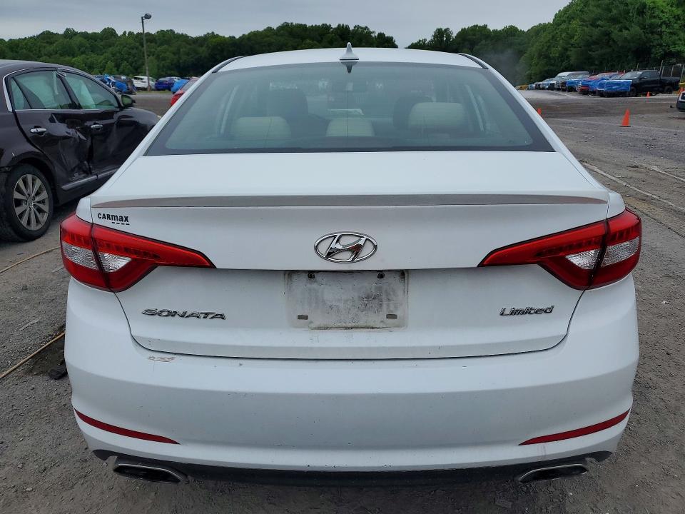 2015 Hyundai VIN 5NPE34AF5FH112232 COPART salvage auction — FRONT END, MT - CERTIFICATE OF TITLE, sold $1,450 on 2026-07-02 (photo 6)
