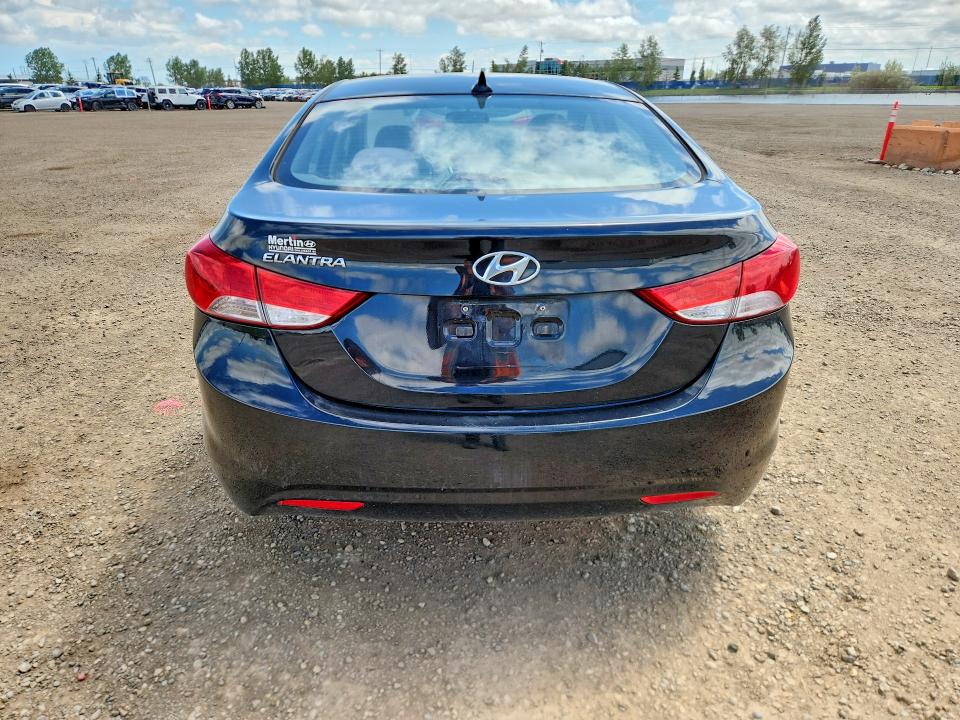 2011 Hyundai Elantra VIN 5NPDH4AE4BH025078 COPART salvage auction — HAIL, Ab - Bos - Active, sold $1,700 on 2026-07-03 (photo 6)