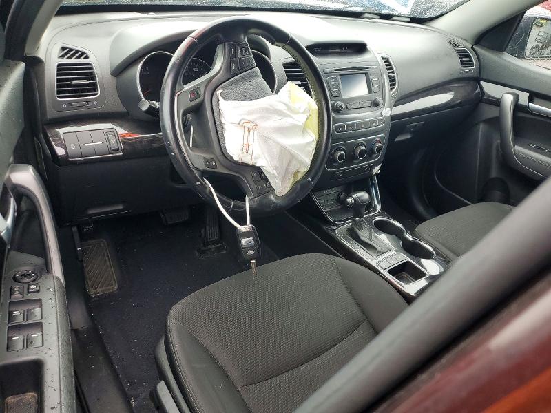 2015 Kia Sorento VIN 5XYKT3A64FG553970 COPART salvage auction — FRONT END, Pa - Certificate Of Salvage, sold $575 on 2026-07-02 (photo 8)