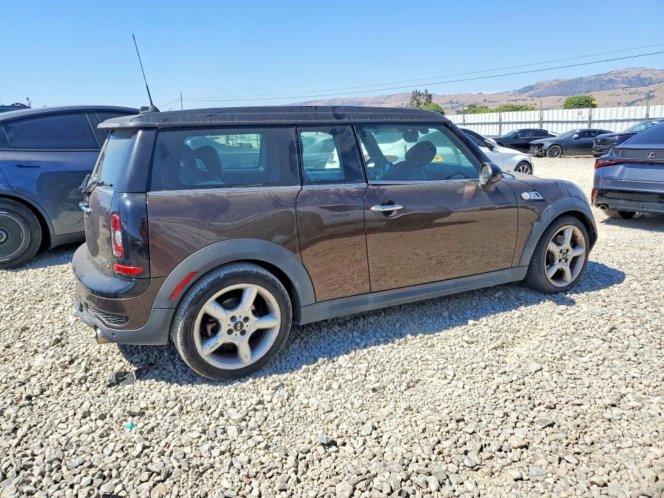 2008 Mini Cooper VIN WMWMM33548TP89226 COPART salvage auction — SIDE, CA - SALVAGE CERTIFICATE, sold $60 on 2026-07-21 (photo 3)