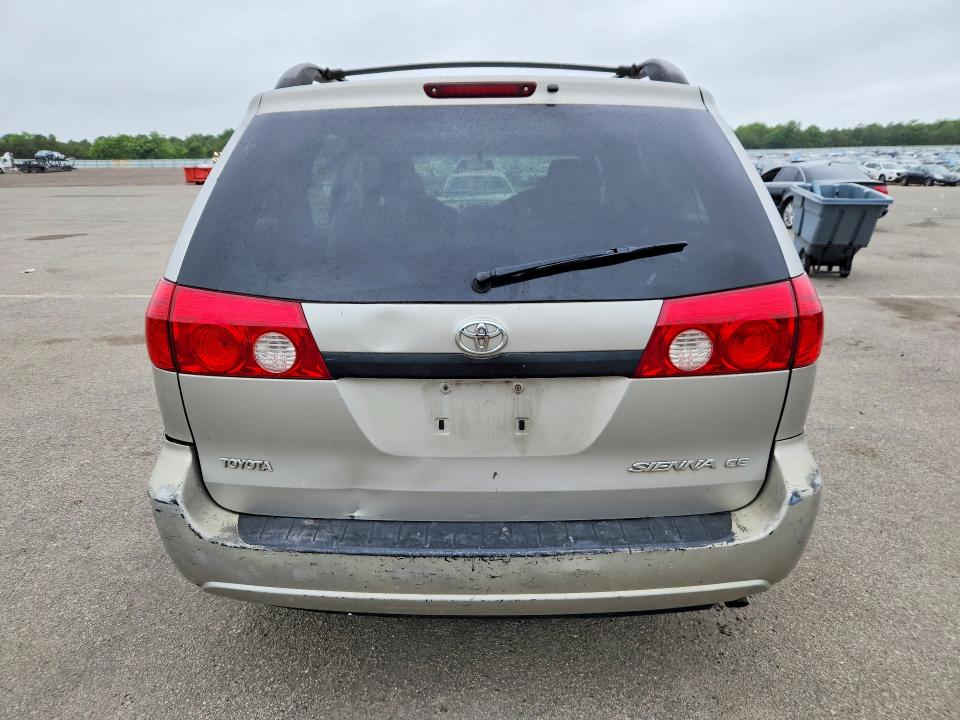 2006 Toyota Sienna VIN 5TDZA23C16S462403 COPART salvage auction — FRONT END, NY - MV-907A SALVAGE CERTIFICATE, sold $900 on 2026-07-20 (photo 6)