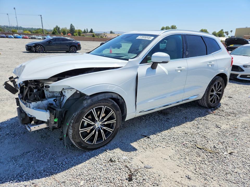2021 Volvo VIN YV4102RL0M1741727 COPART salvage auction — FRONT END, Ca - Salvage Certificate, sold $9,900 on 2026-09-02 (photo 1)