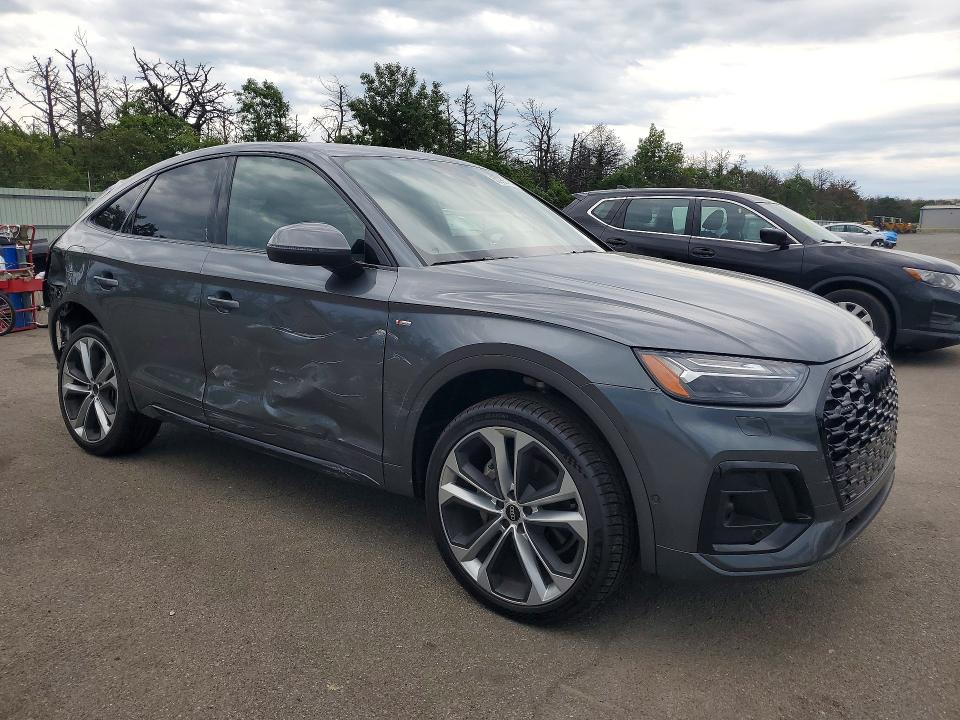 2023 Audi VIN WA16AAFY0P2093864 COPART salvage auction — REAR END, Pa - Certificate Of Salvage, sold $17,800 on 2026-07-15 (photo 4)