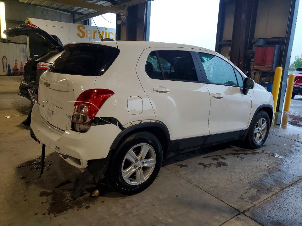 2020 Chevrolet VIN KL7CJKSB5LB328329 COPART salvage auction — REAR END, Il - Salvage Certificate, sold $2,950 on 2026-07-22 (photo 3)