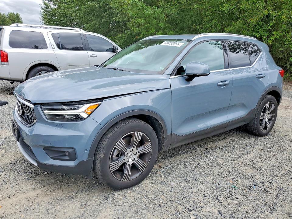 2020 Volvo Xc40 VIN YV4162UL3L2171480 COPART salvage auction — REAR END, Wa - Bill Of Sale, sold $11,100 on 2026-08-03 (photo 1)