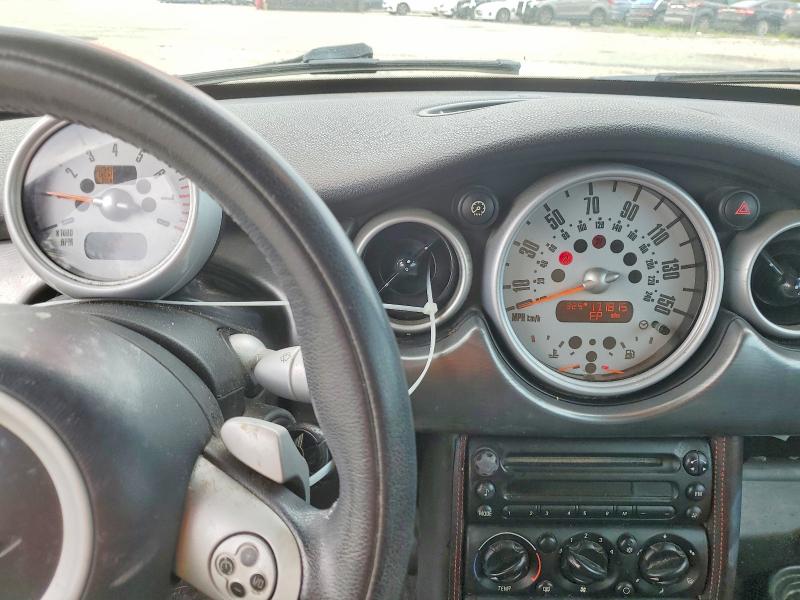 2008 Mini Cooper VIN WMWRH33528TL97209 COPART salvage auction — FRONT END, Ga - Cert Of Title-Salvage, sold $225 on 2026-08-06 (photo 9)