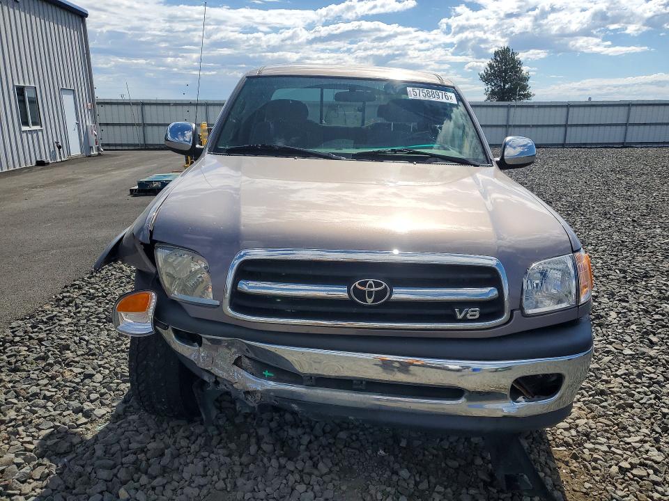 2001 Toyota Tundra VIN 5TBBT44111S130029 COPART salvage auction — FRONT END, Wa - Bill Of Sale, sold $4,950 on 2026-07-08 (photo 5)