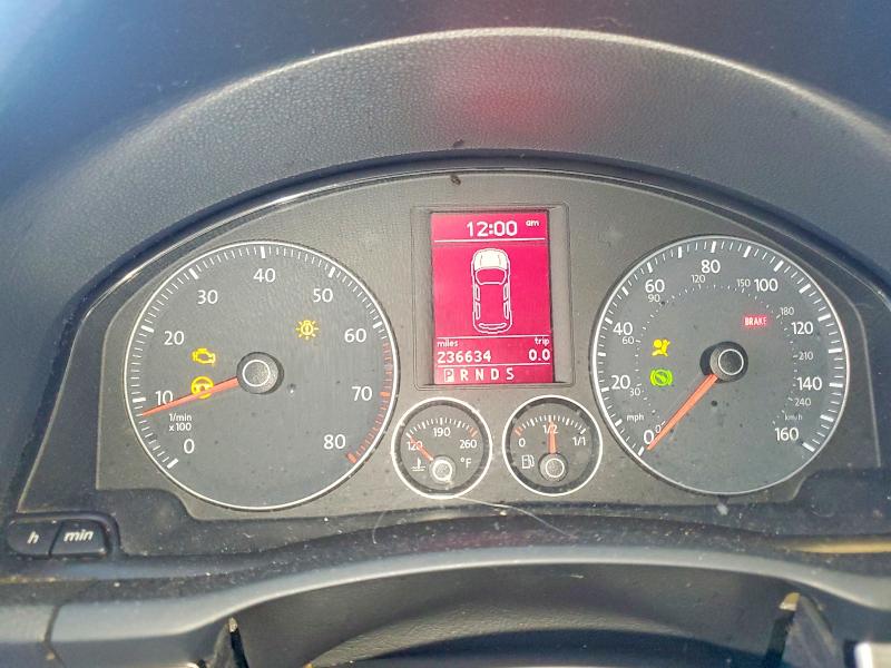 2008 Volkswagen Rabbit VIN WVWBB71K38W270781 COPART salvage auction — FRONT END, CA - CERTIFICATE OF TITLE, sold $50 on 2026-08-06 (photo 9)