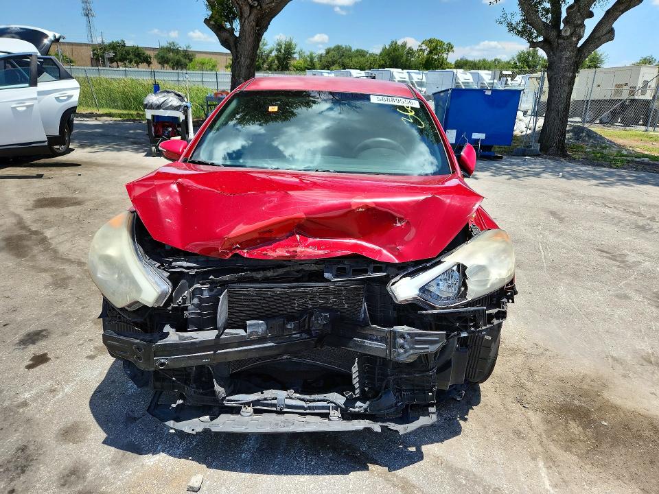2014 Kia Forte VIN KNAFX4A63E5150367 COPART salvage auction — FRONT END, Fl - Cert Of Ttl-Rebuilt&Slvg Rbld, sold $450 on 2026-07-09 (photo 5)