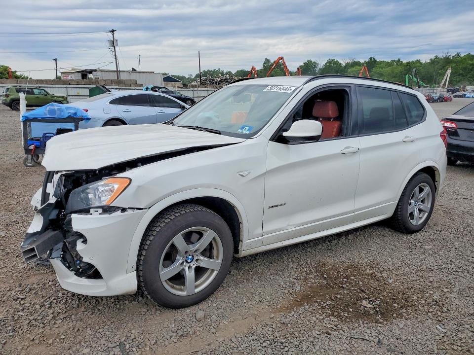 2014 BMW VIN 5UXWX7C52E0E75566 COPART salvage auction — FRONT END, Nj - Cert Of Title-Salvage, sold $350 on 2026-07-28 (photo 1)
