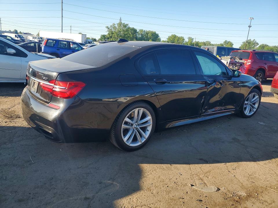 2016 BMW 7er VIN WBA7F2C59GG419706 COPART salvage auction — SIDE, Mi - Certificate Of Title, sold $2,000 on 2026-07-28 (photo 3)