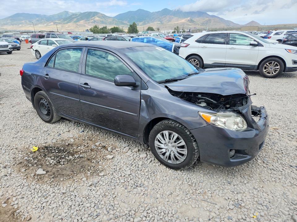 2009 Toyota Corolla VIN JTDBL40E89J048534 COPART salvage auction — FRONT END, Ut - Salvage Certificate, sold $575 on 2026-07-31 (photo 4)
