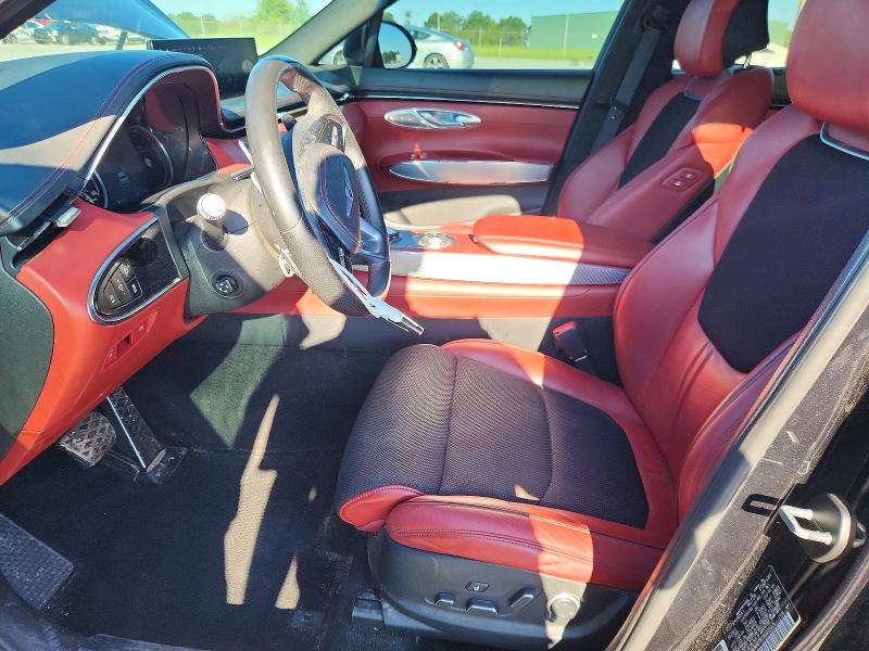 2022 Genesis Gv70 VIN KMUMADTB1NU033976 COPART salvage auction — FRONT END, Ga - Cert Of Title-Salvage, sold $12,300 on 2026-07-07 (photo 7)