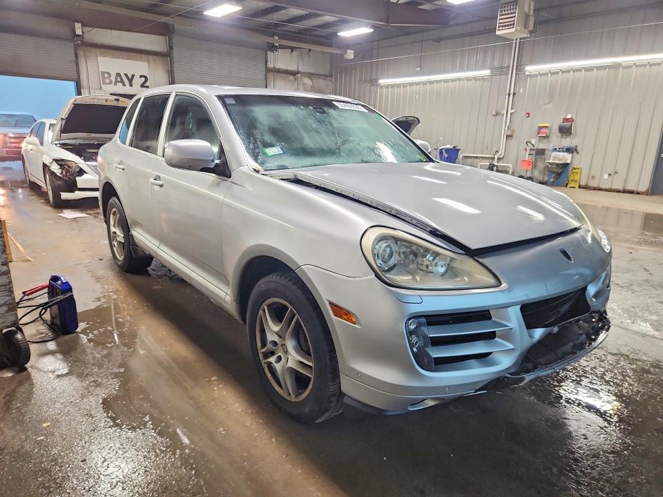2008 Porsche Cayenne VIN WP1AA29P38LA28736 COPART salvage auction — FRONT END, Il - Salvage Certificate, sold $600 on 2026-07-16 (photo 4)