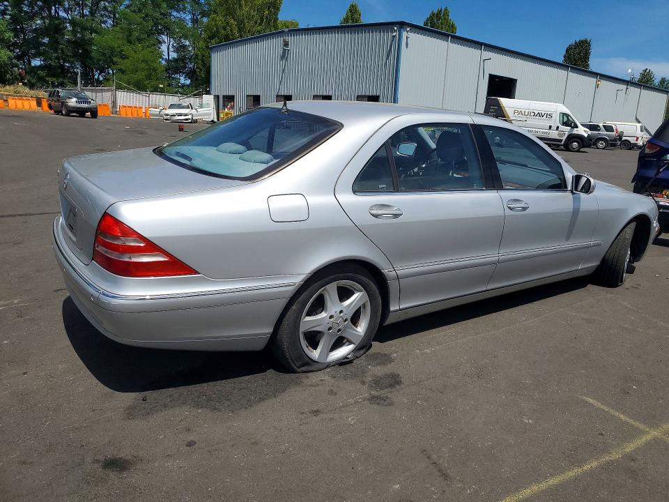 2002 Mercedes-benz VIN WDBNG75J12A286612 COPART salvage auction — FRONT END, Or - Salvage Title Certificate, sold $125 on 2026-07-27 (photo 3)