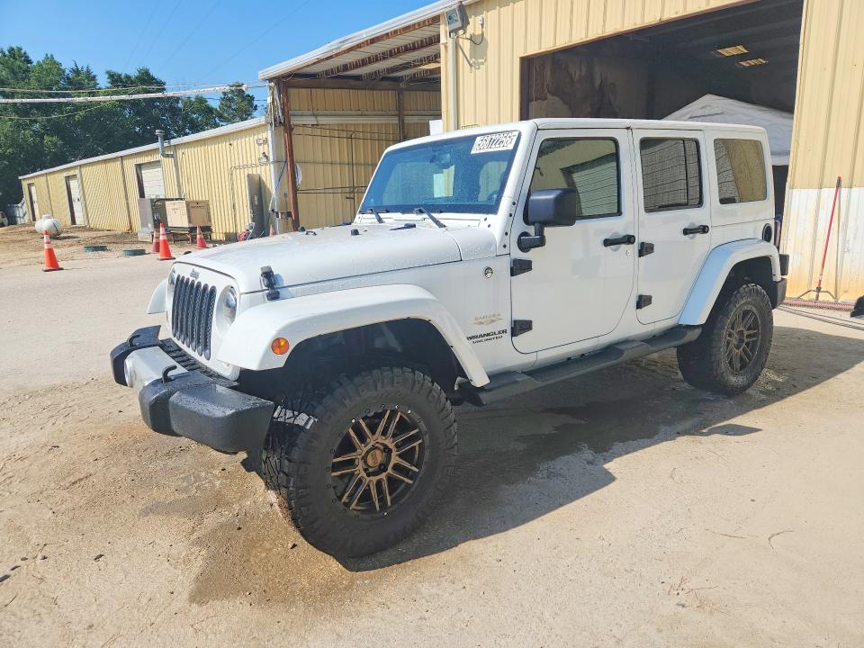 2014 Jeep Wrangler unlimited VIN 1C4BJWEG5EL150710 COPART salvage auction — MINOR DENT/SCRATCHES, Nc - Dealer Only Clean Title, sold $6,300 on 2026-07-02 (photo 1)