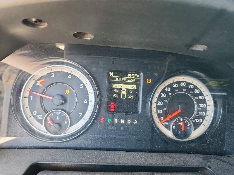 2016 Ram VIN 3C6RR7KT8GG254467 COPART salvage auction — FRONT END, Nm - Cert Of Title-Salvage, sold $2,500 on 2026-07-23 (photo 9)