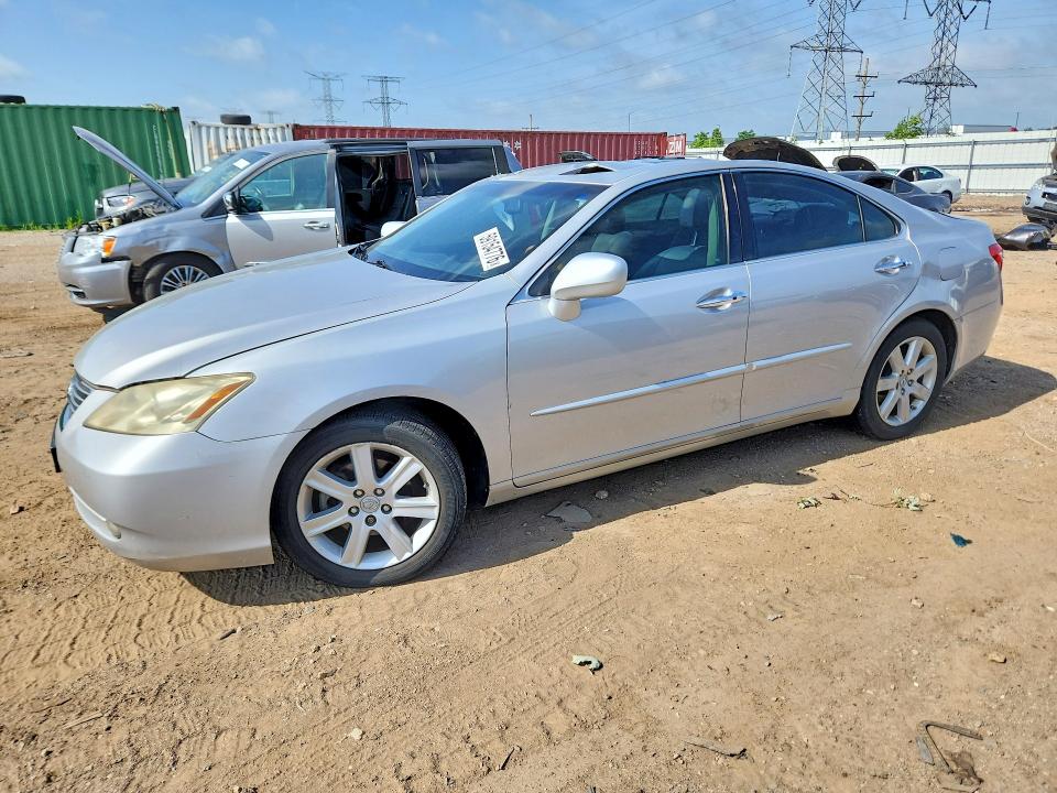 2007 Lexus ES VIN JTHBJ46G072084979 COPART salvage auction — ROOF, Wv - Salvage Certificate, sold $750 on 2026-07-30 (photo 1)