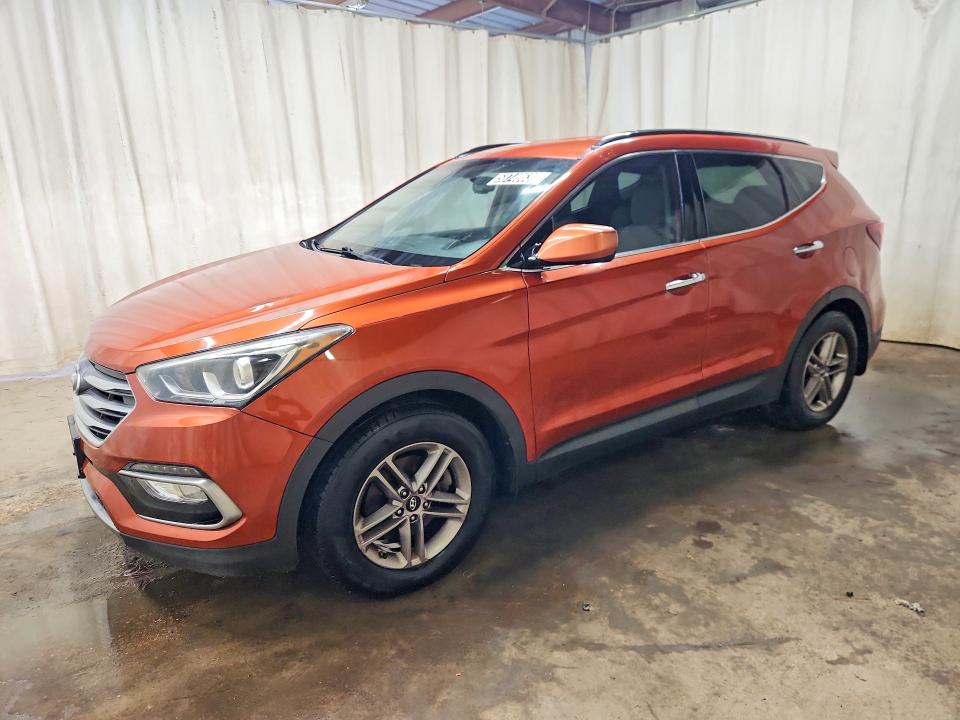 2017 Hyundai Santa fe VIN 5XYZU3LB0HG490861 COPART salvage auction — MINOR DENT/SCRATCHES, TX - CERTIFICATE OF TITLE, sold $500 on 2026-07-21 (photo 1)