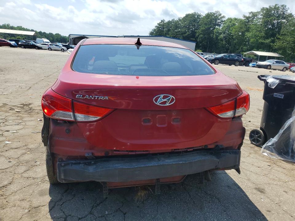 2011 Hyundai Elantra VIN KMHDH4AE1BU110283 COPART salvage auction — SIDE, Ga - Cert Of Title-Rebuilt Salvage, sold $500 on 2026-07-24 (photo 6)